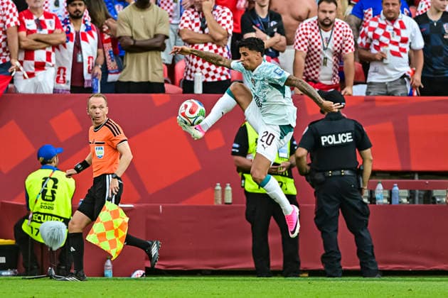 Portugal v Croatia: Round Of 32 - FIFA World Cup, WM, Weltmeisterschaft, Fussball 2026 Joao Cancelo of Portugal controls the ball during the FIFA World Cup 2026 Round Of 32 match between Portugal and Croatia at Toronto Stadium on July 2, 2026 in Toronto, Canada Toronto Toronto Stadium Ontario Canada Copyright: xLatinxSportxImagesx