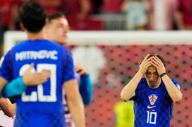 July 2, 2026, Toronto, On, CANADA: Croatia s Luka Modric (10) reacts after losing to Portugal in a World Cup round of 32 soccer match, in Toronto on Thursday, July 2, 2026. Canada News - July 2, 2026  - ZUMAc35_ 20260702_zaf_c35_209 Copyright: xChrisxYoungx