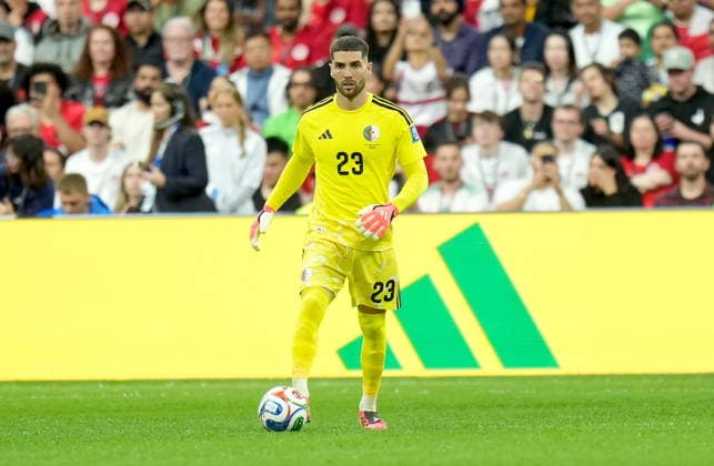 FIFA World Cup, WM, Weltmeisterschaft, Fussball 2026 - Round of 32 - Switzerland vs Algeria Goalkeeper Luca Zidane of Algeria in action during the FIFA World Cup 2026 Round of 32 match Switzerland against Algeria, in Vancouver, Canada, 02 July 2026. VANCOUVER Canada  Copyright: xBOBxFRIDx