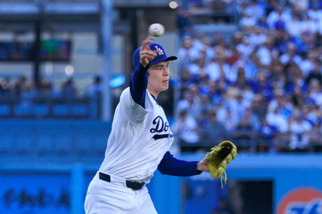 July 2, 2026, Los Angeles, California, USA: Starting pitcher, Roki Sasaki 11 of the Los Angeles Dodgers throws a short ball to first base for an out during a regular season MLB, Baseball Herren, USA game against the San Diego Padres on Thursday July 2, 2026 at Dodger Stadium in Los Angeles, California. JAVIER ROJAS PI Dodgers Vs. Padres  - ZUMAp124 20260702_zaa_p124_015 Copyright: xJavierxRojasx