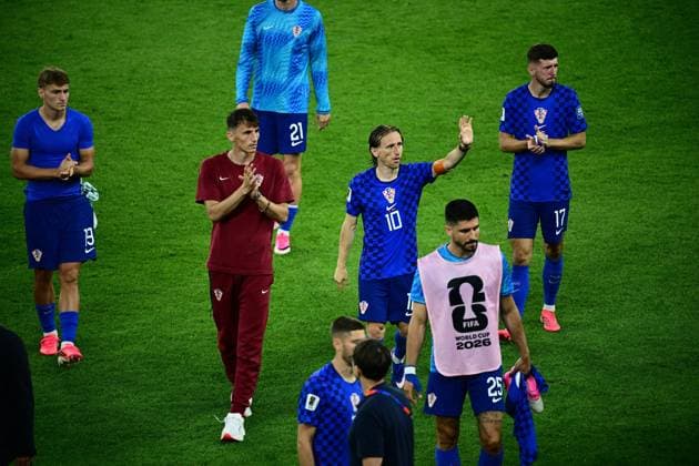 July 2, 2026, Toronto, On, CANADA: Croatia s Luka Modric (10) waves to fans after the losing to Portugal during the second half of a World Cup round of 32 soccer match, in Toronto on Thursday, July 2, 2026. Canada News - July 2, 2026  - ZUMAc35_ 20260702_zaf_c35_246 Copyright: xSammyxKoganx