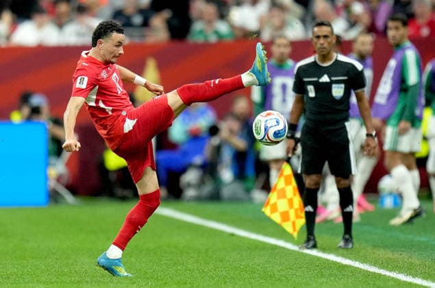 FIFA World Cup, WM, Weltmeisterschaft, Fussball 2026 - Round of 32 - Switzerland vs Algeria Ruben Vargas of Switzerland in action during the FIFA World Cup 2026 Round of 32 match Switzerland against Algeria, in Vancouver, Canada, 02 July 2026. VANCOUVER Canada  Copyright: xBOBxFRIDx