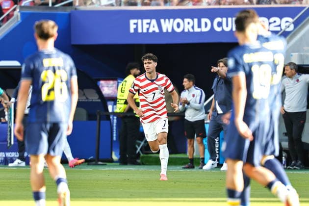 Giovanni Reyna (USA), JULY 1, 2026 - Football Soccer : FIFA World Cup, WM, Weltmeisterschaft, Fussball 2026 R32 match between United States of America - Bosnia and Herzegovina at the San Francisco Bay Area Stadium in Santa Clara, United States. Noxthirdxpartyxsales  aflo_336636648 MutsuxKawamorix