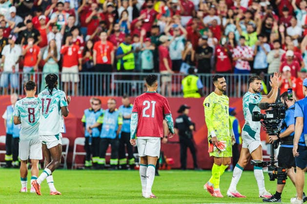 TORONTO, ON - JULY 02: Forward Cristiano Ronaldo (7) of Portugal is seen wearing a jersey honoring Diogo Jota after the FIFA World Cup, WM, Weltmeisterschaft, Fussball 2026 Round of 32 match between Portugal and Croatia on July 02, 2026, at Toronto Stadium in Toronto, ON. (Photo by Mathew Tsang Icon Sportswire) SOCCER: JUL 02 FIFA World Cup 26 Round of 32 - Portugal v Croatia EDITORIAL USE ONLY Icon260702064