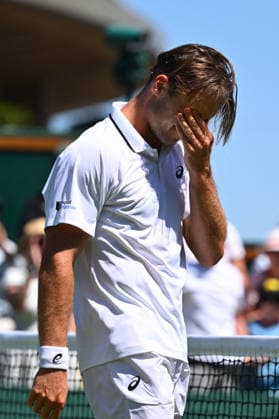 2026 Wimbledon - Arthur Fery Arthur Fery (GBR) during his second round match at the 2025 Wimbledon Tennis Championships at the AELTC in London, UK on July 2, 2026. Photo by Corinne Dubreuil ABACAPRESS.COM London  Copyright: xDubreuilxCorinne ABACAx