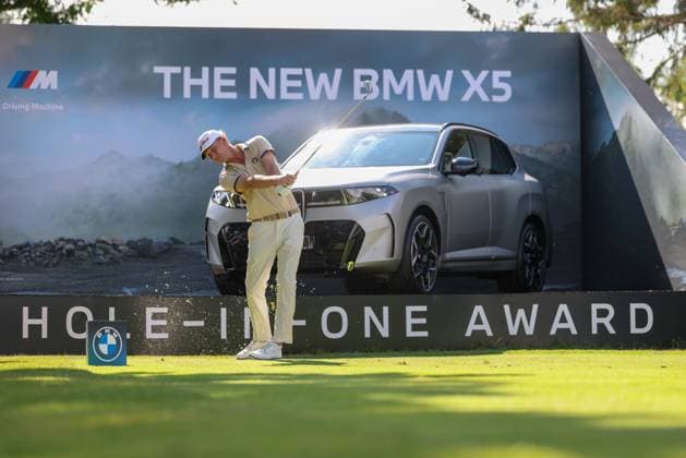 Marcel Siem (GER) am Abschlag,Tee 17, 37. BMW International Open 2026, Golf, DP World Tour, Herren, Runde 2, 03.07.2026 Eichenried Bayern Deutschland *** Marcel Siem (GER) teeing off at the 17th tee, 37th BMW International Open 2026, Golf, DP World Tour, Men s, Round 2, July 3, 2026, Eichenried, Bavaria, Germany Copyright: xkolbert-press ChristianxKolbertx