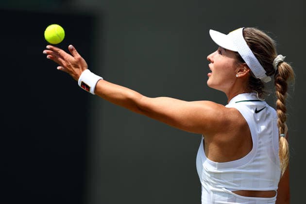 Anna Kalinskaya during her third round match Wimbledon Tennis Championships, Day 5, The All England Lawn Tennis and Croquet Club, London, UK - 03 Jul 2026London The All England Lawn Tennis and United Kingdom  Copyright: xJamesxMarsh Shutterstockx 16970347r