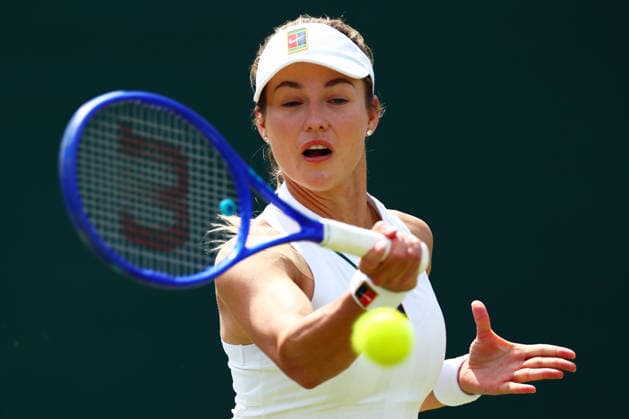 Anna Kalinskaya during her third round match Wimbledon Tennis Championships, Day 5, The All England Lawn Tennis and Croquet Club, London, UK - 03 Jul 2026London The All England Lawn Tennis and United Kingdom  Copyright: xJamesxMarsh Shutterstockx 16970347t