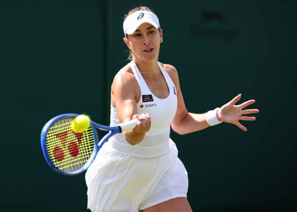 Belinda Bencic (SUI), Damen Einzel, Ladies Singles Tennis - Wimbledon 2026 - Grand Slam ITF ATP, Tennis Herren WTA, Tennis Damen - AELTC - London - - Great Britain - 3 July 2026. *** Belinda Bencic (SUI), Women s Singles, Wimbledon 2026 Grand Slam ITF ATP WTA AELTC London, Great Britain, July 3, 2026 Copyright: xJuergenxHasenkopfx