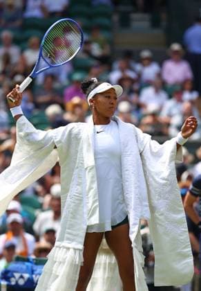 Naomi Osaka ahead of her third round match Wimbledon Tennis Championships, Day 5, The All England Lawn Tennis and Croquet Club, London, UK - 03 Jul 2026London The All England Lawn Tennis and United Kingdom  Copyright: xKieranxMcManus Shutterstockx 16970351x