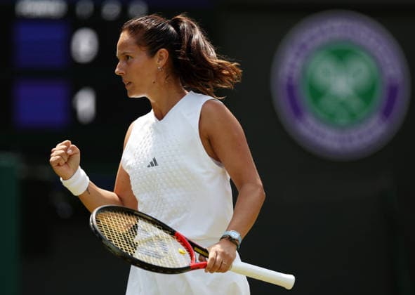 Daria Kasatkina during her third round match Wimbledon Tennis Championships, Day 5, The All England Lawn Tennis and Croquet Club, London, UK - 03 Jul 2026London The All England Lawn Tennis and United Kingdom  Copyright: xKieranxMcManus Shutterstockx 16970351y