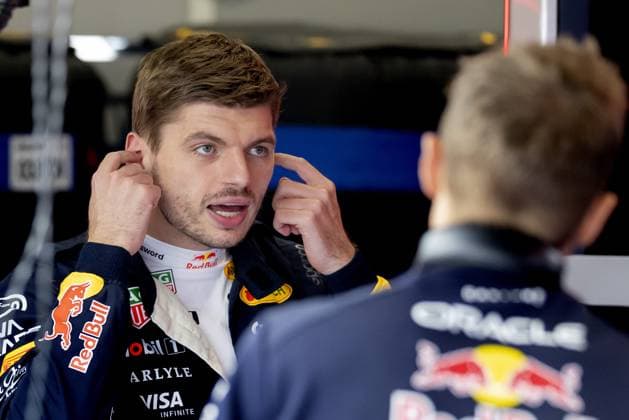 SILVERSTONE - Max Verstappen (Red Bull Racing) during the first free practice session at the Silverstone circuit ahead of the British Grand Prix. SANDER KONING ANP xVIxANPxSportx xxANPxIVx 562689461 originalFilename: 562689461.jpg