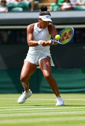 Naomi Osaka during her third round match Wimbledon Tennis Championships, Day 5, The All England Lawn Tennis and Croquet Club, London, UK - 03 Jul 2026London The All England Lawn Tennis and United Kingdom  Copyright: xKieranxMcManus Shutterstockx 16970351al