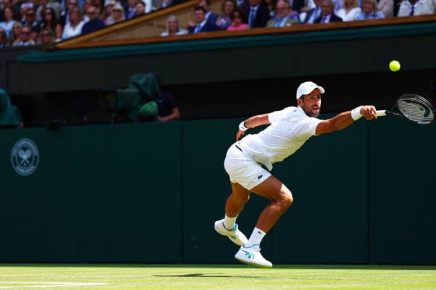 Novak Djokovic during his third round match Wimbledon Tennis Championships, Day 5, The All England Lawn Tennis and Croquet Club, London, UK - 03 Jul 2026London The All England Lawn Tennis and United Kingdom  Copyright: xJamesxMarsh Shutterstockx 16970347cp