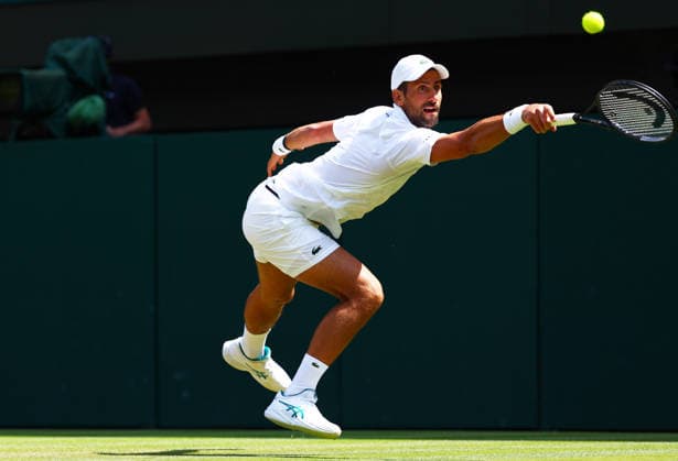 Novak Djokovic during his third round match Wimbledon Tennis Championships, Day 5, The All England Lawn Tennis and Croquet Club, London, UK - 03 Jul 2026London The All England Lawn Tennis and United Kingdom  Copyright: xJamesxMarsh Shutterstockx 16970347cq