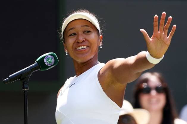 Naomi Osaka celebrates victory in her third round match Wimbledon Tennis Championships, Day 5, The All England Lawn Tennis and Croquet Club, London, UK - 03 Jul 2026London The All England Lawn Tennis and United Kingdom  Copyright: xKieranxMcManus Shutterstockx 16970351bc