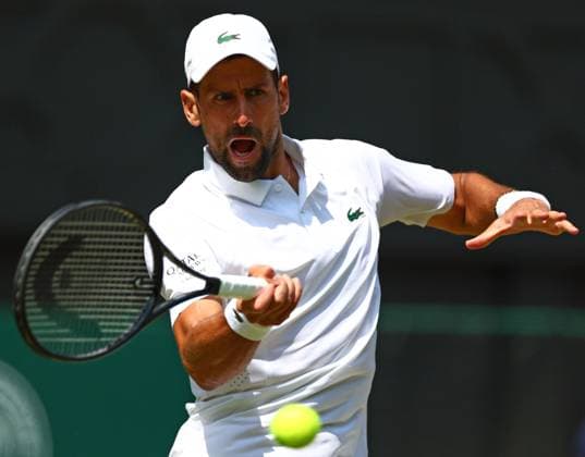 Novak Djokovic during his third round match Wimbledon Tennis Championships, Day 5, The All England Lawn Tennis and Croquet Club, London, UK - 03 Jul 2026London The All England Lawn Tennis and United Kingdom  Copyright: xJamesxMarsh Shutterstockx 16970347dq
