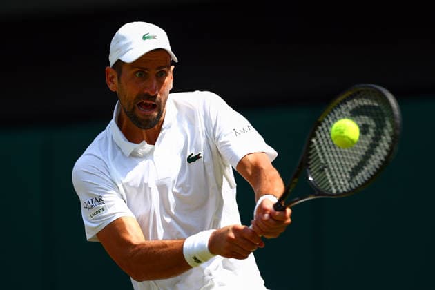 Novak Djokovic during his third round match Wimbledon Tennis Championships, Day 5, The All England Lawn Tennis and Croquet Club, London, UK - 03 Jul 2026London The All England Lawn Tennis and United Kingdom  Copyright: xJamesxMarsh Shutterstockx 16970347dx
