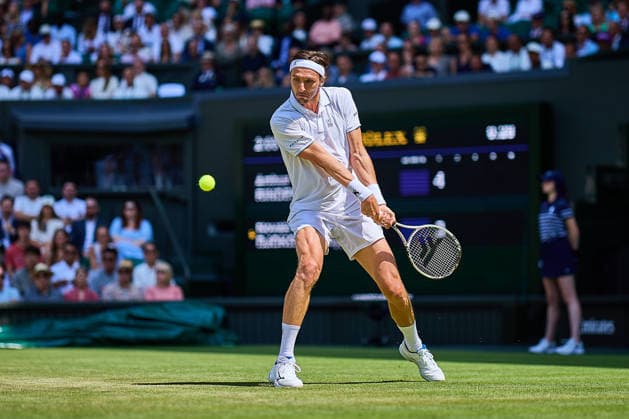 July 3, 2026, London, London, Great Britain: Arthur Rinderknech of France during The Championships Wimbledon Tennis 2026: Grand Slam: The Championships Wimbledon: 5th Day: 2nd RD: DJOKOVIC Vs RINDERKNECH  - ZUMAs343 20260703_zsp_s343_011 Copyright: xMathiasxSchulzx