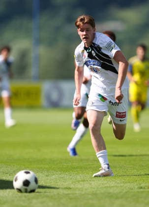 SOCCER - Sturm vs Kosice, test match IRDNING,AUSTRIA,03.JUL.26 - SOCCER - ADMIRAL Bundesliga, Nike liga, SK Sturm Graz vs FC Kosice, test match. Image shows Simon Seidl (Sturm).  GEPAxpictures xHaraldxSteiner