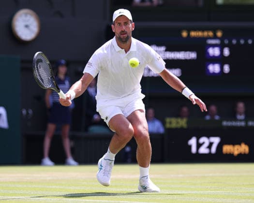 Novak Djokovic (SRB), Herren Einzel, Men s Singles Tennis - Wimbledon 2026 - Grand Slam ITF ATP, Tennis Herren WTA, Tennis Damen - AELTC - London - - Great Britain - 3 July 2026. *** Novak Djokovic (SRB), Men s Singles, Wimbledon 2026 Grand Slam, ITF, ATP, WTA, AELTC, London, Great Britain, July 3, 2026 Copyright: xJuergenxHasenkopfx