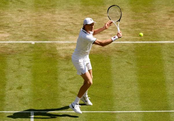 Jannik Sinner during his third round match Wimbledon Tennis Championships, Day 5, The All England Lawn Tennis and Croquet Club, London, UK - 03 Jul 2026London The All England Lawn Tennis and United Kingdom  Copyright: xEllaxLing Shutterstockx 16970352f