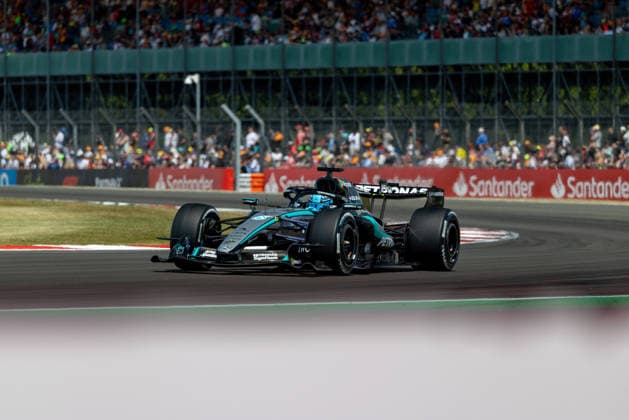 July 3, 2026, Silverstone, Northamptonshire, United Kingdom: GEORGE RUSSELL (63, Mercedes AMG Petronas F1 Team, GBR, British F1 Driver, W17) at the Formula 1 Pirelli British Grand Prix 2026 at Silverstone Circuit F12026: British Grand Prix  - ZUMAr193 20260703_zsp_r193_046 Copyright: xSaraxRuffonix