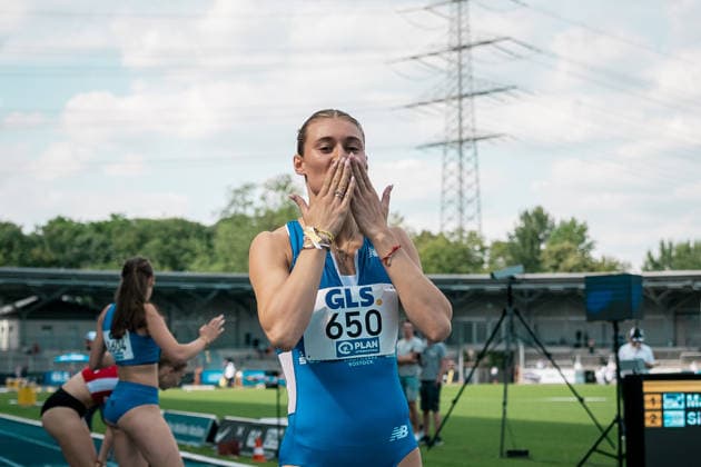 Martin Johanna (1. LAV Rostock, 650, 400m Frauen), GER, Leichtathletik, Athletics, Deutsche Meisterschaften U18 U23, Wattenscheid, 03.07.2026, GER, Leichtathletik, Athletics, Deutsche Meisterschaften U18 U23, Wattenscheid, 03.07.2026 Wattenscheid *** Martin Johanna 1 LAV Rostock, 650, Women s 400m, GER, Track and Field, Athletics, German U18 and U23 Championships, Wattenscheid, July 3, 2026, GER, Track and Field, Athletics, German U18 and U23 Championships, Wattenscheid, July 3, 2026, Wattenscheid Copyright: xStefanxMayerx EP_SMR