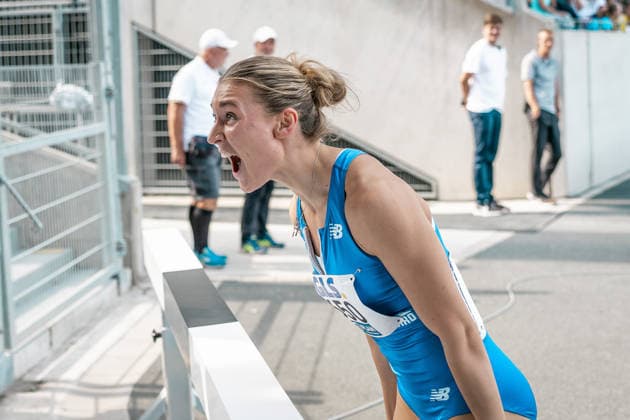 Martin Johanna (1. LAV Rostock, 650, 400m Frauen), GER, Leichtathletik, Athletics, Deutsche Meisterschaften U18 U23, Wattenscheid, 03.07.2026, GER, Leichtathletik, Athletics, Deutsche Meisterschaften U18 U23, Wattenscheid, 03.07.2026 Wattenscheid *** Martin Johanna 1 LAV Rostock, 650, Women s 400m, GER, Track and Field, Athletics, German U18 and U23 Championships, Wattenscheid, July 3, 2026, GER, Track and Field, Athletics, German U18 and U23 Championships, Wattenscheid, July 3, 2026, Wattenscheid Copyright: xStefanxMayerx EP_SMR