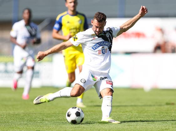 SOCCER - Sturm vs Kosice, test match IRDNING,AUSTRIA,03.JUL.26 - SOCCER - ADMIRAL Bundesliga, Nike liga, SK Sturm Graz vs FC Kosice, test match. Image shows Juergen Heil (Sturm).  GEPAxpictures xHaraldxSteiner
