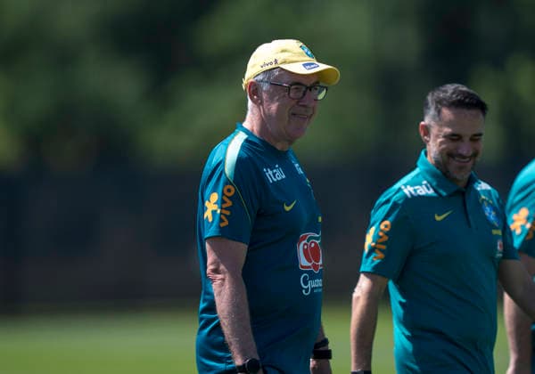 Carlo Ancelotti (Brazil, Cach) FIFA World Cup, WM, Weltmeisterschaft, Fussball 2026: Brasilien Training 03 July 2026, FIFA World Cup 2026: Brasilien Training at Columbia Park Training Facility in Morristown, New Jersey, USA. *** Carlo Ancelotti, Brazil; Brazil s 2026 FIFA World Cup Training Session on July 3, 2026, at the Columbia Park Training Facility in Morristown, New Jersey, USA Copyright: HMBxMedia xMarcoxBader