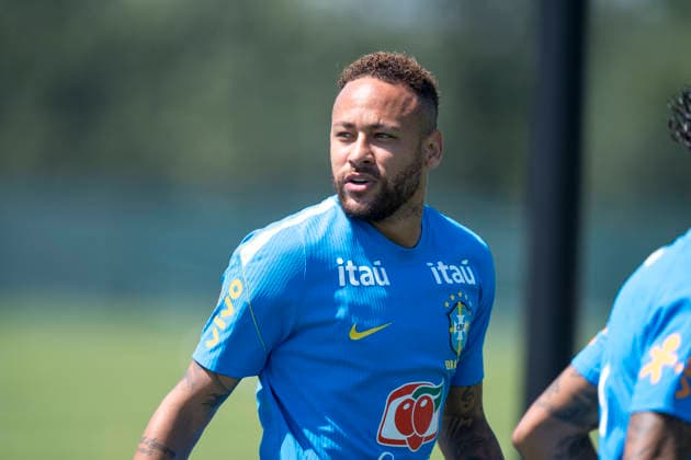 Einzelbild, Single image: Neymar (Brazil, 10) FIFA World Cup, WM, Weltmeisterschaft, Fussball 2026: Brasilien Training 03 July 2026, FIFA World Cup 2026: Brasilien Training at Columbia Park Training Facility in Morristown, New Jersey, USA. *** Single image: Neymar, Brazil, 10th FIFA World Cup 2026 Brazil Training, July 3, 2026; FIFA World Cup 2026 Brazil Training at Columbia Park Training Facility in Morristown, New Jersey, USA Copyright: HMBxMedia xMarcoxBader