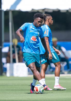 Einzelbild, Single image: Vinicius Junior (Brazil, 7) FIFA World Cup, WM, Weltmeisterschaft, Fussball 2026: Brasilien Training 03 July 2026, FIFA World Cup 2026: Brasilien Training at Columbia Park Training Facility in Morristown, New Jersey, USA. *** Single image: Vinicius Junior, Brazil, 7th FIFA World Cup 2026 Brazil Training, July 3, 2026; FIFA World Cup 2026 Brazil Training at Columbia Park Training Facility in Morristown, New Jersey, USA Copyright: HMBxMedia xMarcoxBader