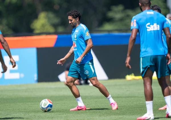 Einzelbild, Single image: Marquinhos (Brazil, 4) FIFA World Cup, WM, Weltmeisterschaft, Fussball 2026: Brasilien Training 03 July 2026, FIFA World Cup 2026: Brasilien Training at Columbia Park Training Facility in Morristown, New Jersey, USA. *** Single image: Marquinhos, Brazil, 4th FIFA World Cup 2026 Brazil Training, July 3, 2026; FIFA World Cup 2026 Brazil Training at Columbia Park Training Facility in Morristown, New Jersey, USA Copyright: HMBxMedia xMarcoxBader