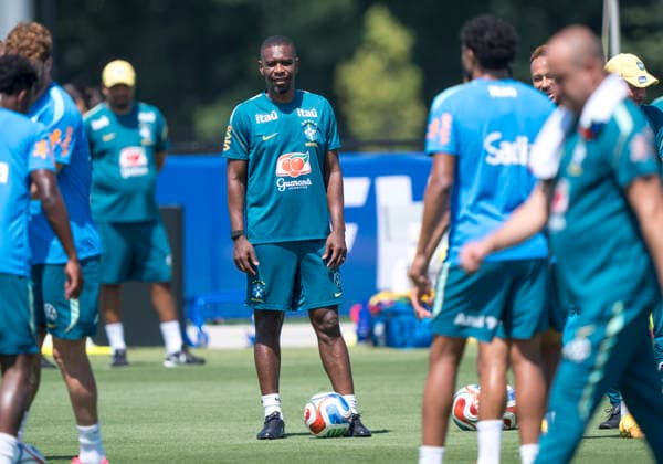 Juan (Staff Brazil) FIFA World Cup, WM, Weltmeisterschaft, Fussball 2026: Brasilien Training 03 July 2026, FIFA World Cup 2026: Brasilien Training at Columbia Park Training Facility in Morristown, New Jersey, USA. *** Juan Staff Brazil 2026 FIFA World Cup Brazil Training, July 3, 2026; 2026 FIFA World Cup Brazil Training at Columbia Park Training Facility in Morristown, New Jersey, USA Copyright: HMBxMedia xMarcoxBader