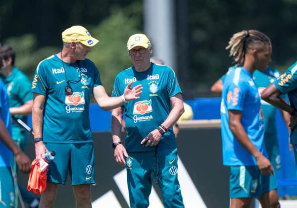 Carlo Ancelotti (Brazil, Cach) FIFA World Cup, WM, Weltmeisterschaft, Fussball 2026: Brasilien Training 03 July 2026, FIFA World Cup 2026: Brasilien Training at Columbia Park Training Facility in Morristown, New Jersey, USA. *** Carlo Ancelotti, Brazil; Brazil s 2026 FIFA World Cup Training Session on July 3, 2026, at the Columbia Park Training Facility in Morristown, New Jersey, USA Copyright: HMBxMedia xMarcoxBader