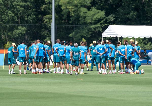 Training bei der Nationalmannschaft von Brasilien FIFA World Cup, WM, Weltmeisterschaft, Fussball 2026: Brasilien Training 03 July 2026, FIFA World Cup 2026: Brasilien Training at Columbia Park Training Facility in Morristown, New Jersey, USA. *** Brazil National Team Training Session for the 2026 FIFA World Cup in Brazil, July 3, 2026, at the Columbia Park Training Facility in Morristown, New Jersey, USA Copyright: HMBxMedia xMarcoxBader
