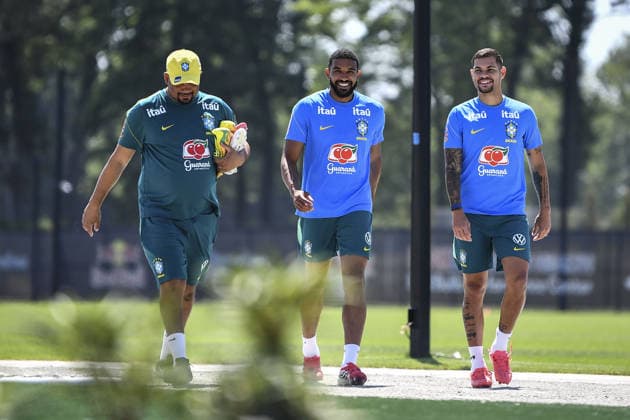 Brazilian Team enters training at their New Jersey base the Columbia Park Training Facility in Morristown, NJ, United States. (Photo by Rebekah Wynkoop SPP)  Copyright: xRebekahxWynkoop SPPx Sportspressphoto_SPR183760