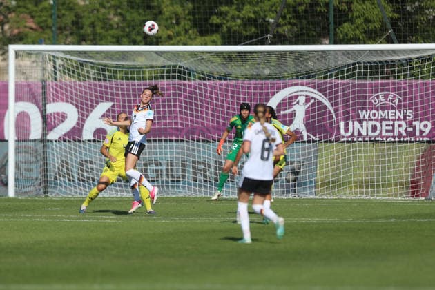 260703 Helen Börner of Germany during the women s Euro Under-19 football match between Sweden and Germany on July 3, 2026 in Zenica. Photo: Aleksandar Djorovic BILDBYRAN COP 184 XX0042 fotboll football soccer fotball u19 em match 3 sverige germany womens euro under-19 sweden dam bbeng u19 f19 euros *** July 3, 2026: Helen Börner of Germany during the Women’s Under-19 European Championship soccer match between Sweden and Germany on July 3, 2026 in Zenica. Photo by Aleksandar Djorovic. BILDBYRAN COP 184 XX0042 soccer football fotball U19 European Championship match 3 Sweden Germany Women s U19 European Championship Sweden women s U19 soccer  Copyright: ALEKSANDARxDJOROVIC BB260703ZO008