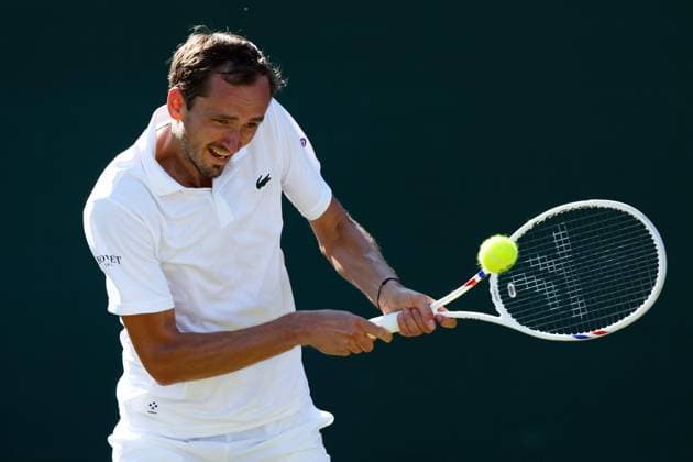 Daniil Medvedev during his third round match Wimbledon Tennis Championships, Day 5, The All England Lawn Tennis and Croquet Club, London, UK - 03 Jul 2026London The All England Lawn Tennis and United Kingdom  Copyright: xKieranxMcManus Shutterstockx 16970351dd
