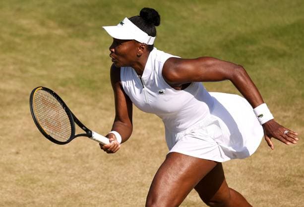 Venus Williams during her second round doubles match Wimbledon Tennis Championships, Day 5, The All England Lawn Tennis and Croquet Club, London, UK - 03 Jul 2026London The All England Lawn Tennis and United Kingdom  Copyright: xEllaxLing Shutterstockx 16970352am