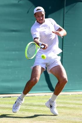 Jan-Lennard Struff during his third round match Wimbledon Tennis Championships, Day 5, The All England Lawn Tennis and Croquet Club, London, UK - 03 Jul 2026London The All England Lawn Tennis and United Kingdom  Copyright: xKieranxMcManus Shutterstockx 16970351dm