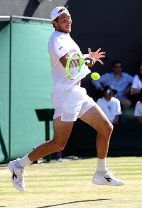 Jan-Lennard Struff during his third round match Wimbledon Tennis Championships, Day 5, The All England Lawn Tennis and Croquet Club, London, UK - 03 Jul 2026London The All England Lawn Tennis and United Kingdom  Copyright: xKieranxMcManus Shutterstockx 16970351ea