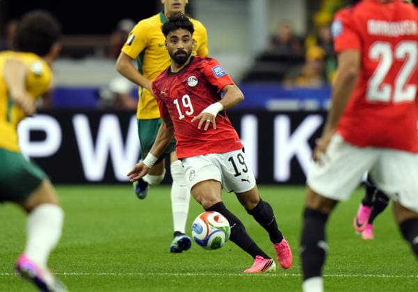 FIFA World Cup, WM, Weltmeisterschaft, Fussball 2026 - Round of 32 - Australia vs Egypt Marawan Attia of Egypt in action during the FIFA World Cup 2026 Round of 32 match Australia against Egypt, in Dallas, USA, 03 July 2026. DALLAS United States  Copyright: xJEFFREYxMCWHORTERx
