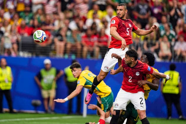 Karim Hafez of Egypt during the match between Australia and Egypt for the 2026 World Cup, held at Dallas Stadium in Dallas, United States. Richard Callis Fotoarena (Richard Callis SPP)  Copyright: xRichardxCallisx xSPPx spp-en-RiCa-2978126