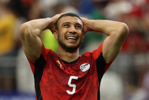 FIFA World Cup, WM, Weltmeisterschaft, Fussball 2026 - Round of 32 - Australia vs Egypt Ramy Rabia of Egypt reacts during the FIFA World Cup 2026 Round of 32 match Australia against Egypt, in Dallas, USA, 03 July 2026. DALLAS United States  Copyright: xCHRISTOPHERxNEUNDORFx