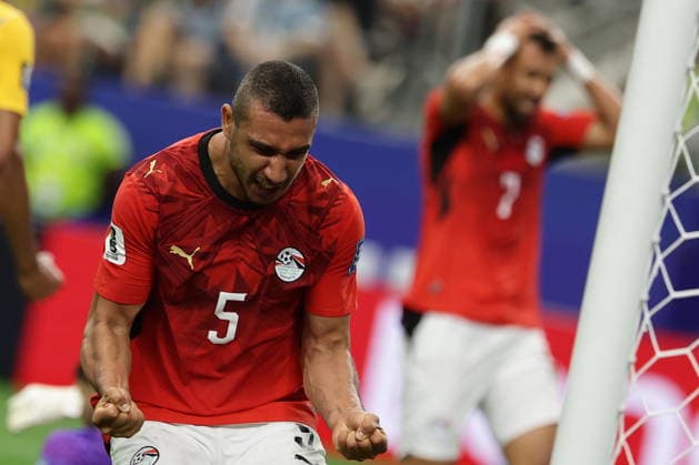 FIFA World Cup, WM, Weltmeisterschaft, Fussball 2026 - Round of 32 - Australia vs Egypt Ramy Rabia of Egypt reacts during the FIFA World Cup 2026 Round of 32 match Australia against Egypt, in Dallas, USA, 03 July 2026. DALLAS United States  Copyright: xCHRISTOPHERxNEUNDORFx