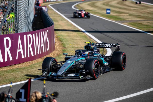 FORMULE 1 : Grand Prix d Angleterre - Silverstone - 03 07 2026 12 Andrea Kimi Antonelli (ITA) Mercedes-AMG PETRONAS Formula One Team (DEU) Mercedes-AMG F1 W17 E Performance, during the Formula 1 British Grand Prix, at Silverstone from July 3rd to 5th, 2026 in Great Britain (GB) SILVERSTONEUnited Kingdom  Copyright: xIANxBUNDEYx xMPSxAGENCYx x