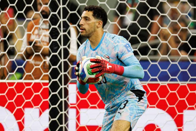 Mostafa Shoubir seen during FIFA World Cup, WM, Weltmeisterschaft, Fussball 2026 game between national teams of Australia and Egypt (Grzegorz Wajda Ball Raw Images) Arlington Dallas Stadium USA Copyright: xGrzegorzxWajdax grzegorzwajda_australia_egypt_2526_6-14