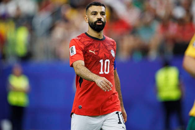 Mohamed Salah seen during FIFA World Cup, WM, Weltmeisterschaft, Fussball 2026 game between national teams of Australia and Egypt (Grzegorz Wajda Ball Raw Images) Arlington Dallas Stadium USA Copyright: xGrzegorzxWajdax grzegorzwajda_australia_egypt_2526_6-11